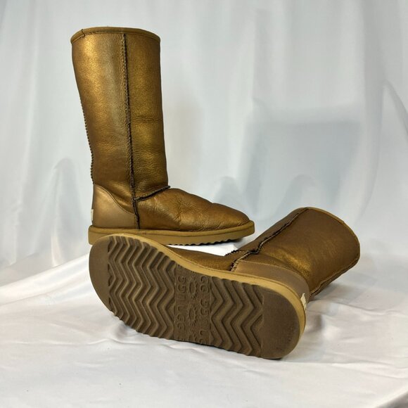 UGG Classic Tall Bronze Boots RARE | Women’s 8 - Picture 4 of 4